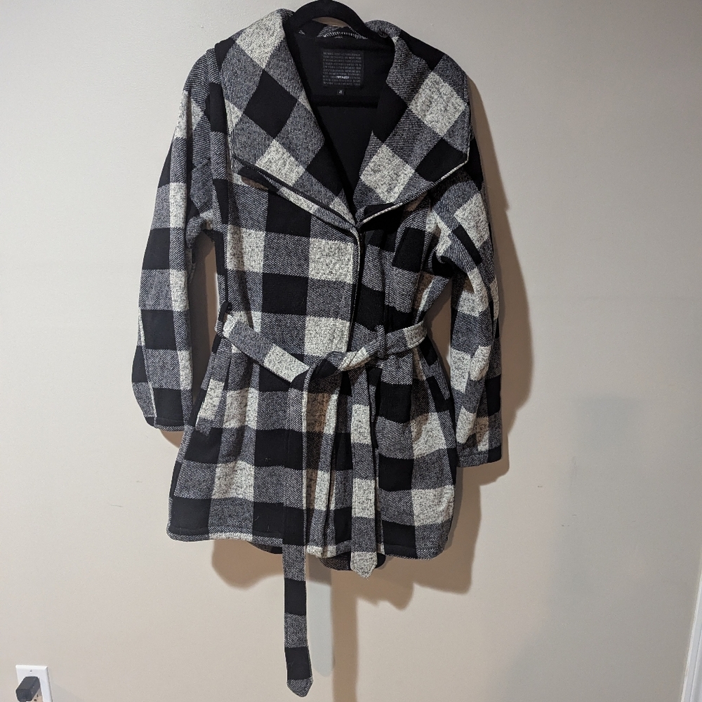 Steve Madden Plaid Jacket
